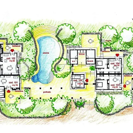 Holiday home Monolocale105-tia Maria Country *